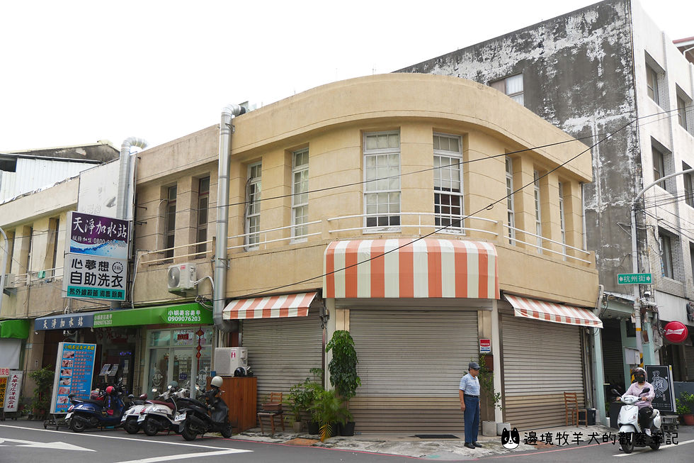 杭州街與福建路交叉口的老屋