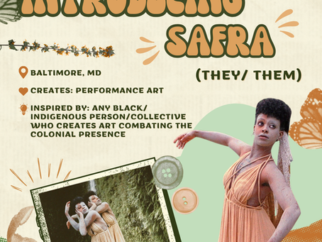 Artist Highlight: SAFRA