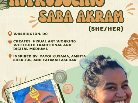 Artist Highlight: Saba Akram