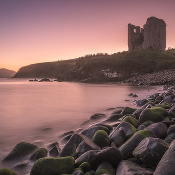 Minard Castle, Dingle Ireland, History, Travel Photography.