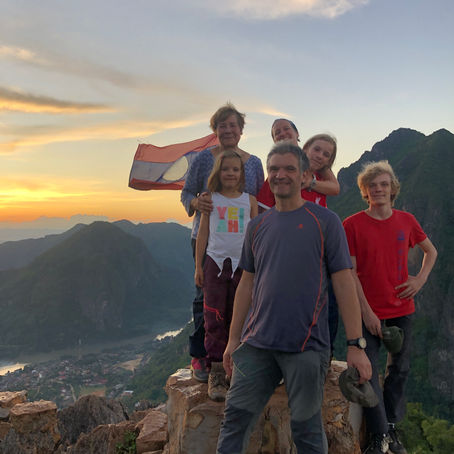 Nong Khiaw, au bord de la Nam Ou : la rivière c'est la vie !