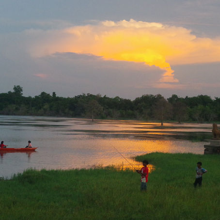 Sillonner la campagne à vélo et en charrette: vive le Cambodge rural!