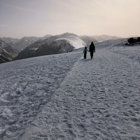 Le plateau de Beille en hiver, comme en Laponie!