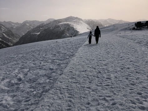 Le plateau de Beille en hiver, comme en Laponie!