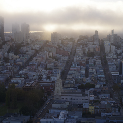 San Francisco, nous voilà!