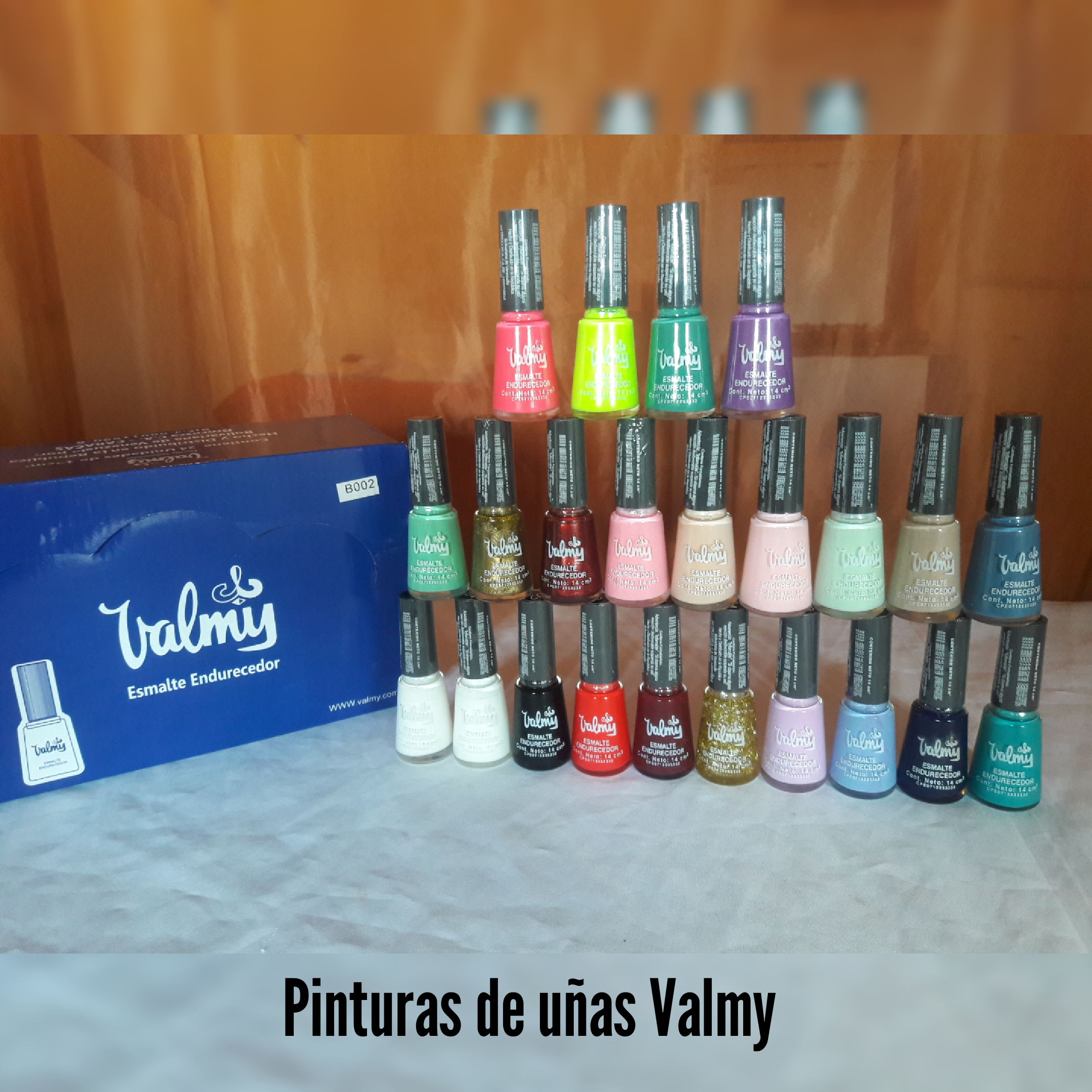 Pinturas de uñas Valmy