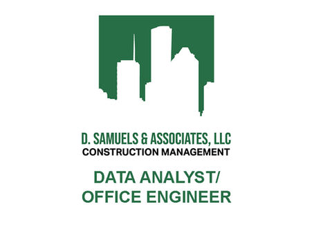 DATA ANALYST/OFFICE ENGINEER