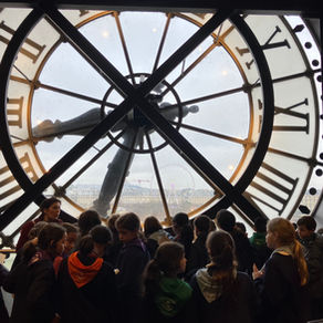 Les CM1B au musée d'Orsay