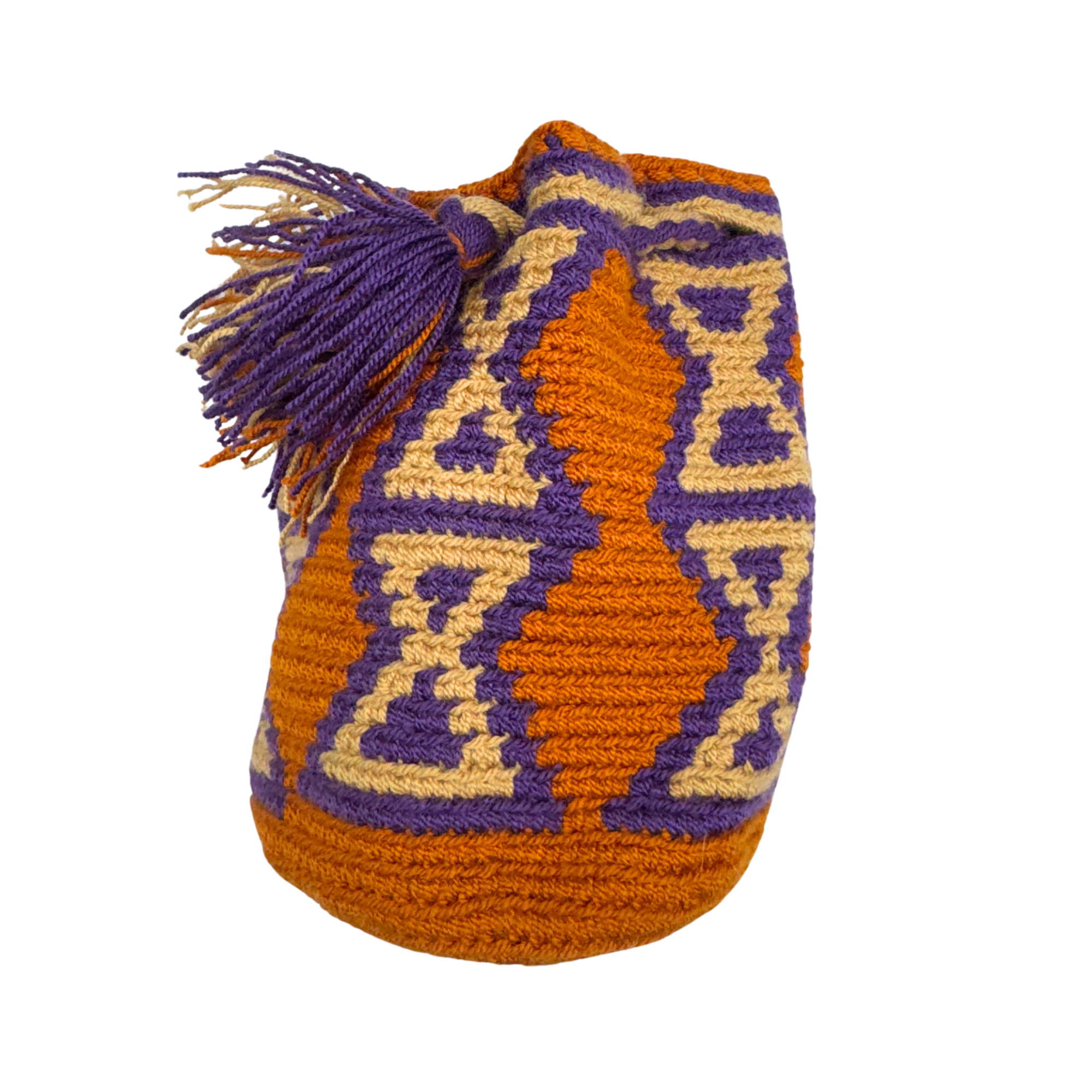 Orange + Purple Mochila