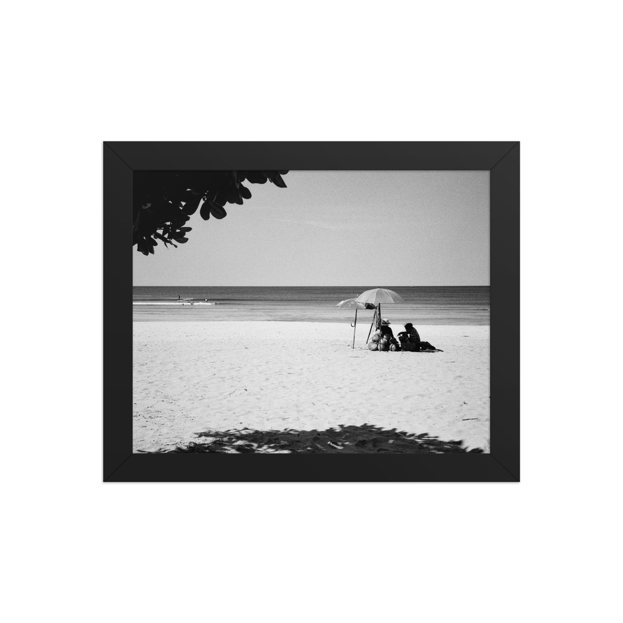 Coconut Stand - 8x10 Framed Print