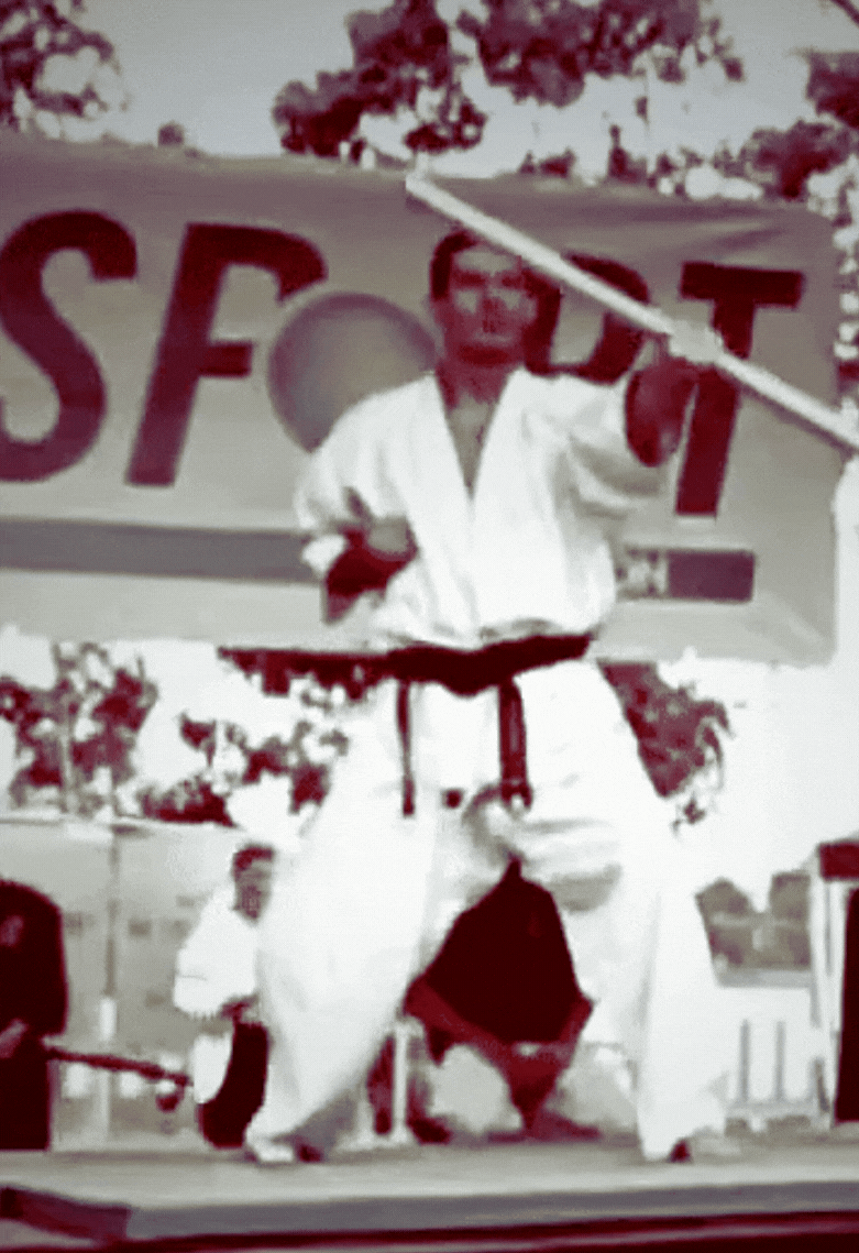 Tameshiwari casse Uechi Ryu