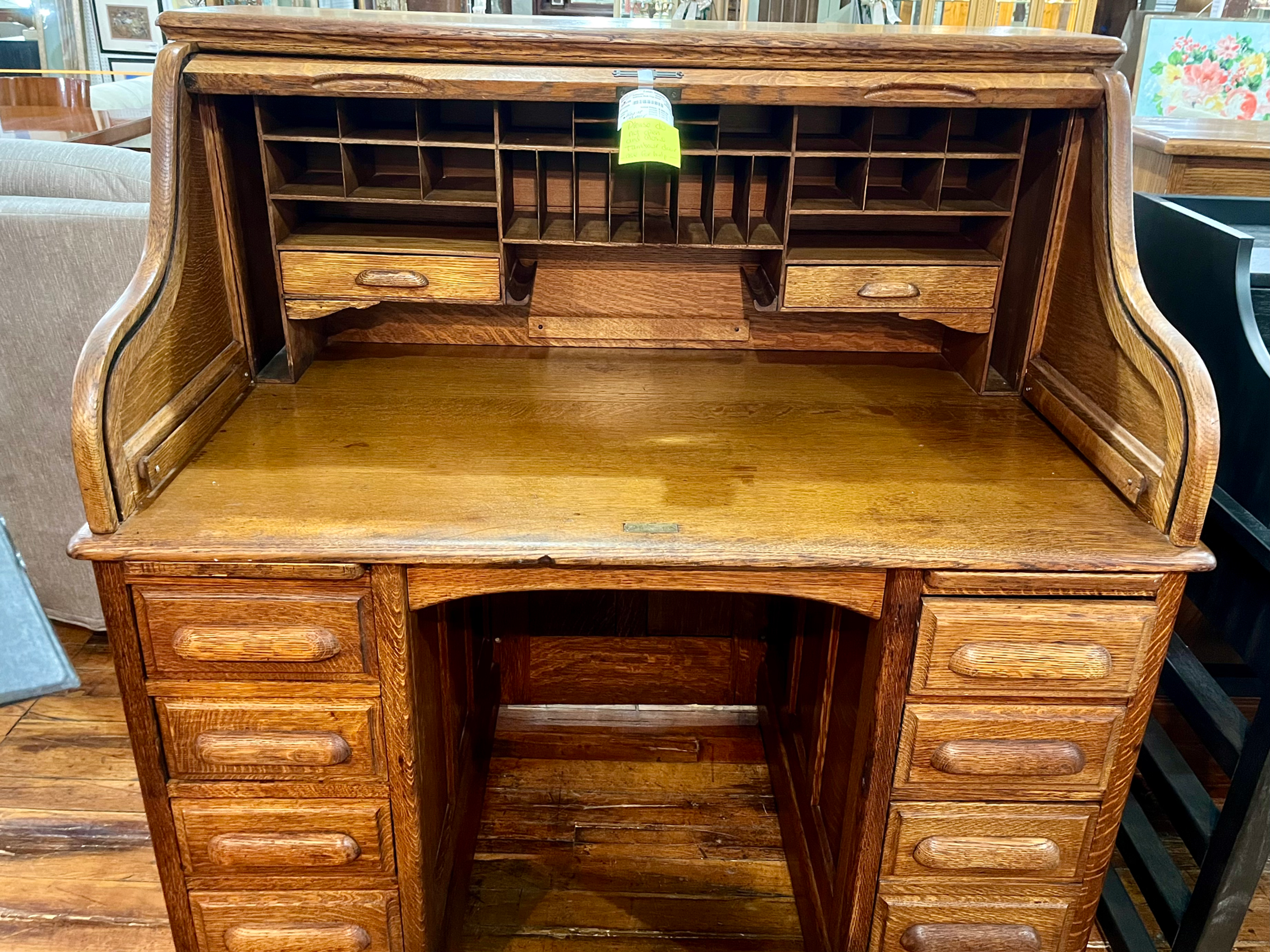 Antique Roll Top Desk