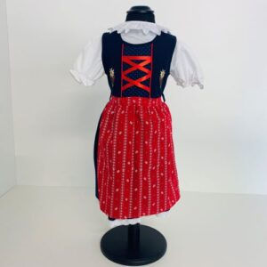 Miniaturbild: Das Kinder Dirndl von Dörig+Kreier in Rot