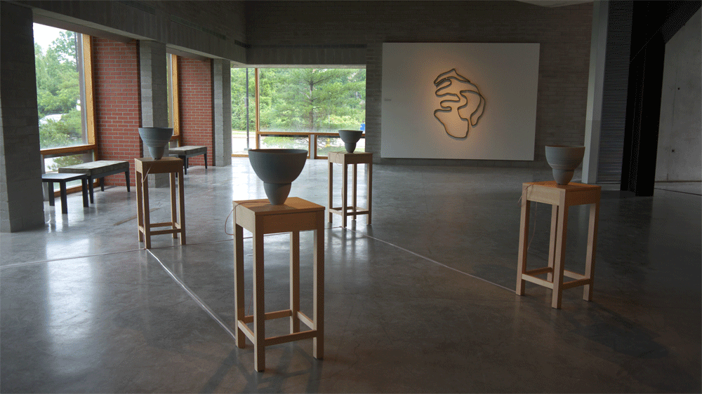 General view, Clay and Glass Gallery