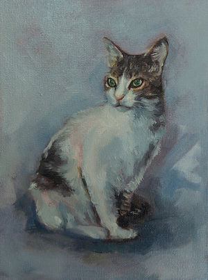 White cat