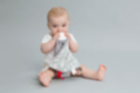 British Baby Box | Baby chewing a Cheeky Chompers Comfortchew