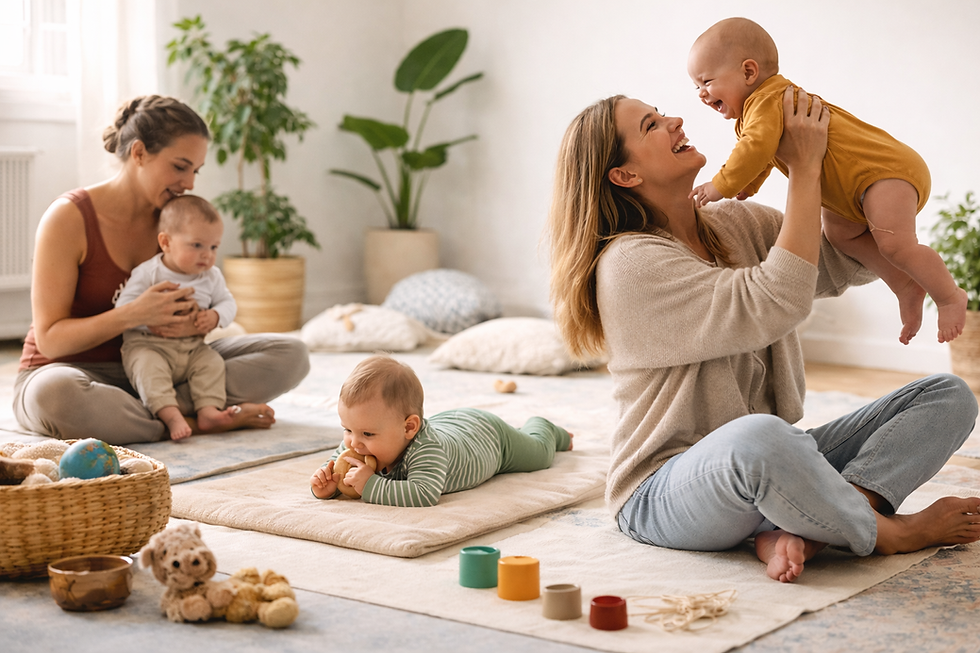 Eltern-Baby-Kurs: Mindful Mini (1 – 10 Monate) ab Februar