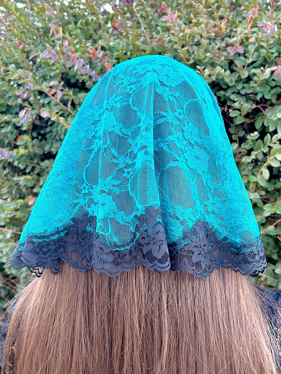 Thumbnail: Teal Green Veil - Small