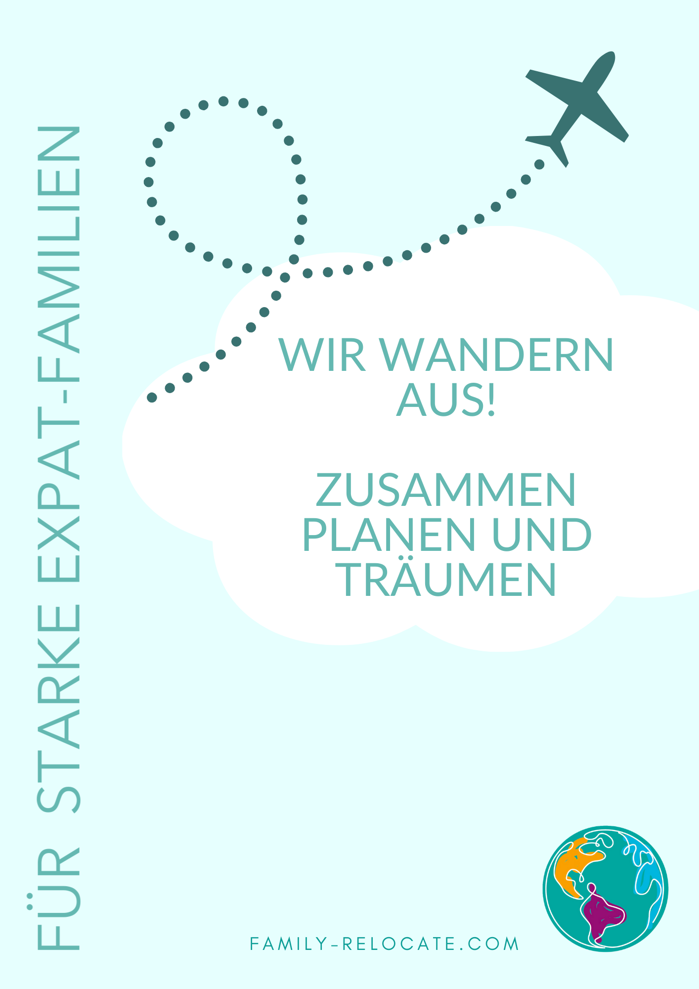 Worksheet "Wir wandern aus - Zusammen planen und träumen"