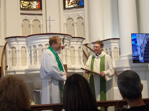 Leaving service for Rev James Cruddas