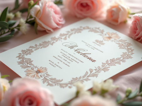 Crafting Your Own Elegant Wedding Invitations: A Guide to Personalization