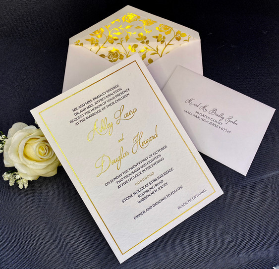 Foil stamping in New York City