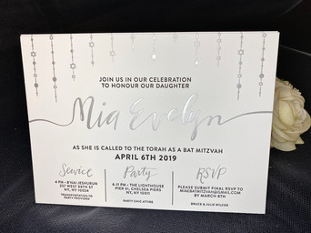 Bart & Bat Mitzval in NYC
