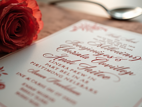 The Art of Custom Letterpress Invitations: A Unique Journey in New York City