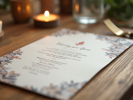 Why Custom Invitations from Local Printing Shops Matter for Your Special Events
