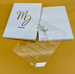 custom acrylic invitations in NYC