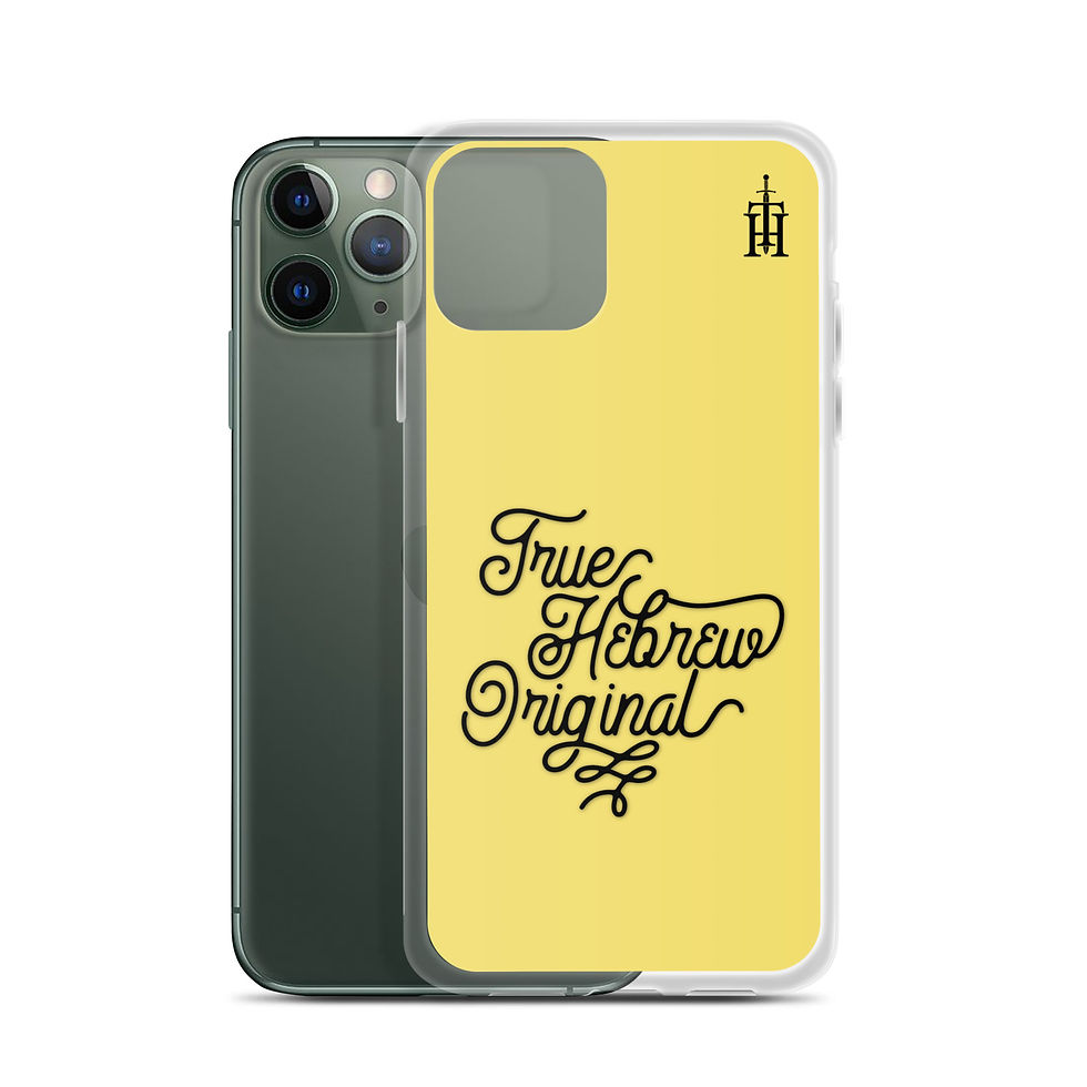 Miniaturbild: TRUE HEBREW ORIGINAL CLEAR iPhone® CASE