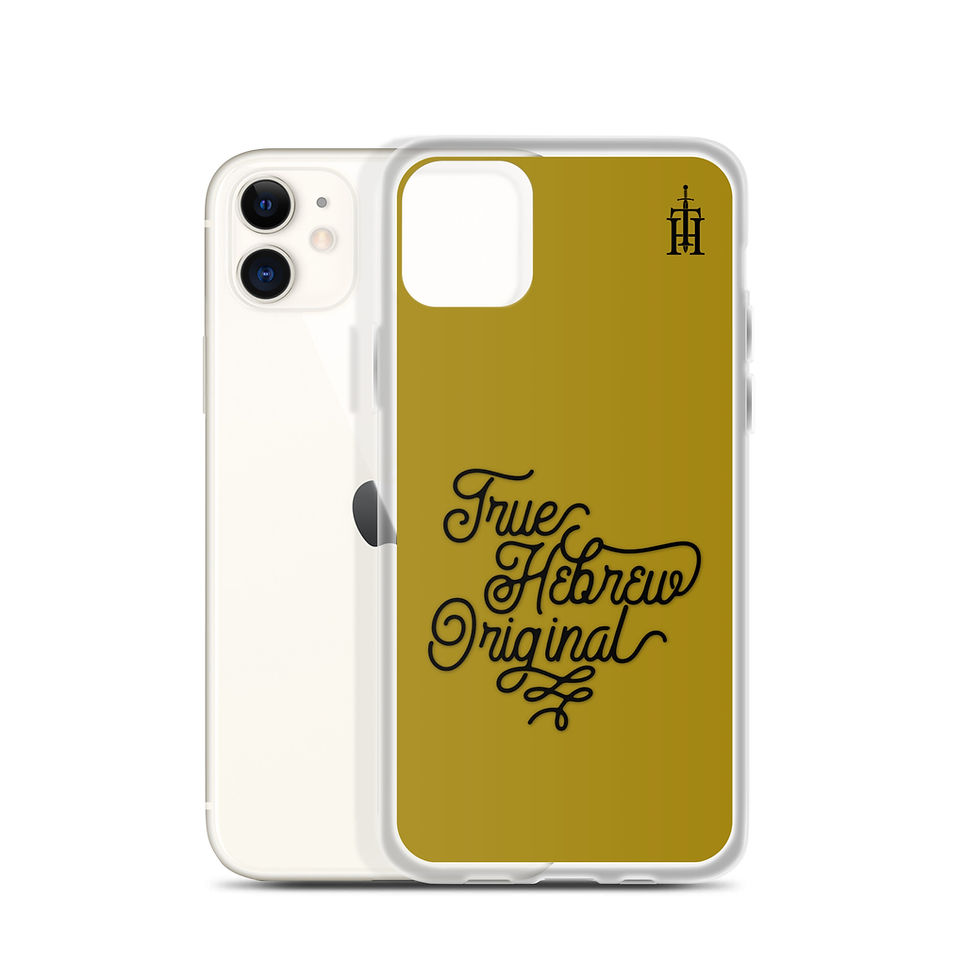 Miniatura: TRUE HEBREW ORIGINAL Clear iPhone® Case