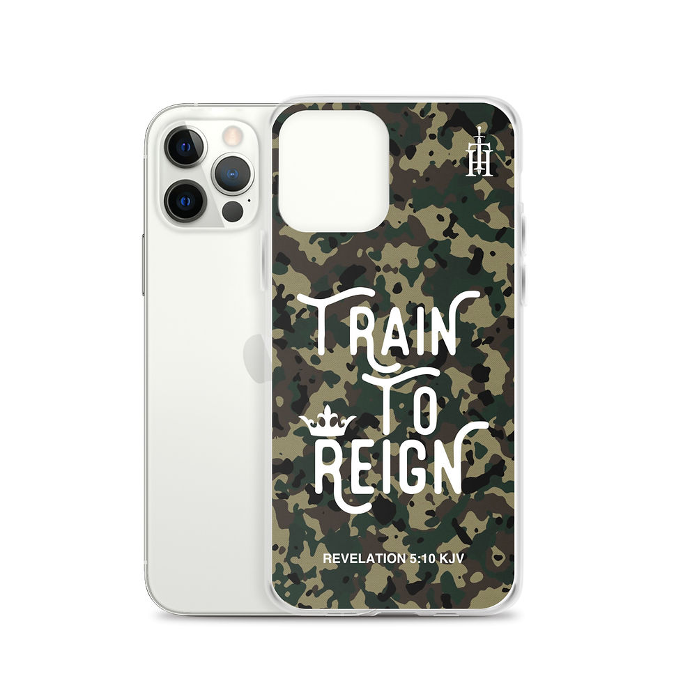 Thumbnail: TRAIN TO REIGN CLEAR iPhone® CASE