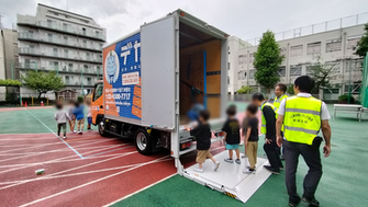 江戸川小学校様の交通安全教室に参加しました!