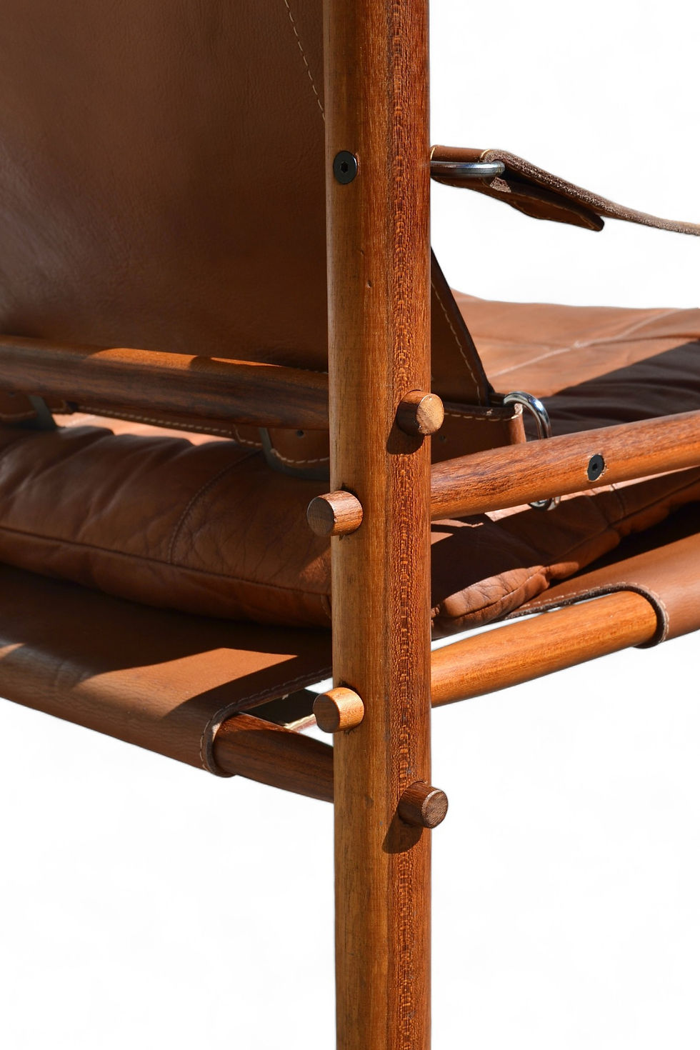 Miniature : Fauteuil Sirocco en teck, Arne Norell, Suède, 1964