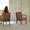 Miniature : Fauteuils Art Déco en noyer, Suisse, 1910's