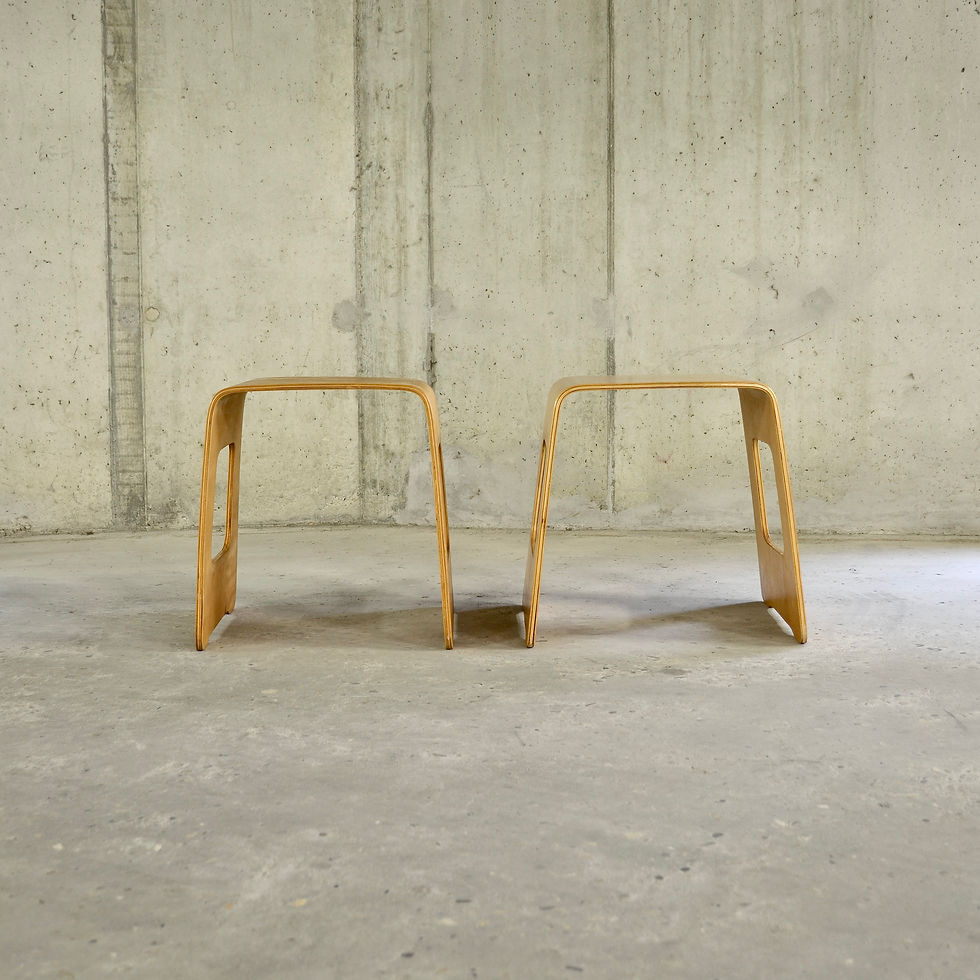 Miniature : Tabourets / Tables de nuit "Benjamin", Lisa Norinder, IKEA, Suède, 2000