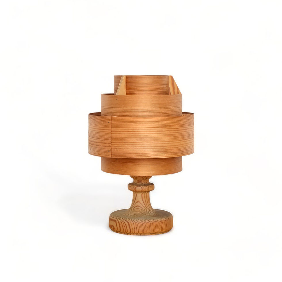Lampe en Pin, Hans-Agne Jakobsson, AB Ellysett Markaryd, Suède, 1970