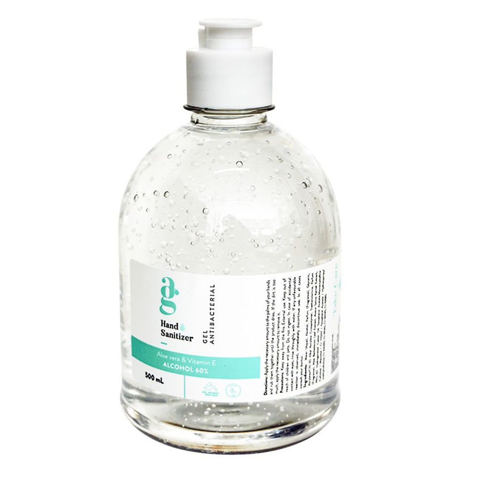 Gel Antibacterial Aloe Evera & Vitamina E 500ml