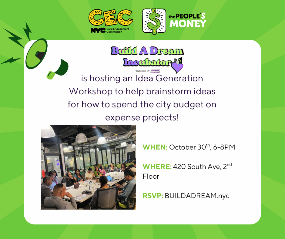 The People's Money: CEC Workshop