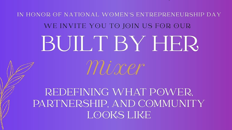 Built by Her Mixer