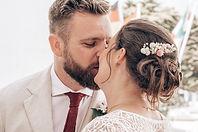 Barrette pour la coiffure de la mariée