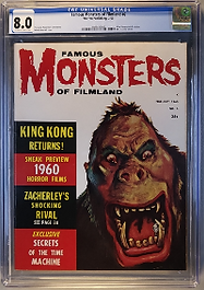 Famous Monsters of Filmland 6 - CGC 8.0