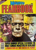 Famous Monsters of Filmland issue #188 October 1982 cover featuring classic Basil Gogos and Sanjulian paintings of Wolf Man, Dracula, and Frankenstein Monster