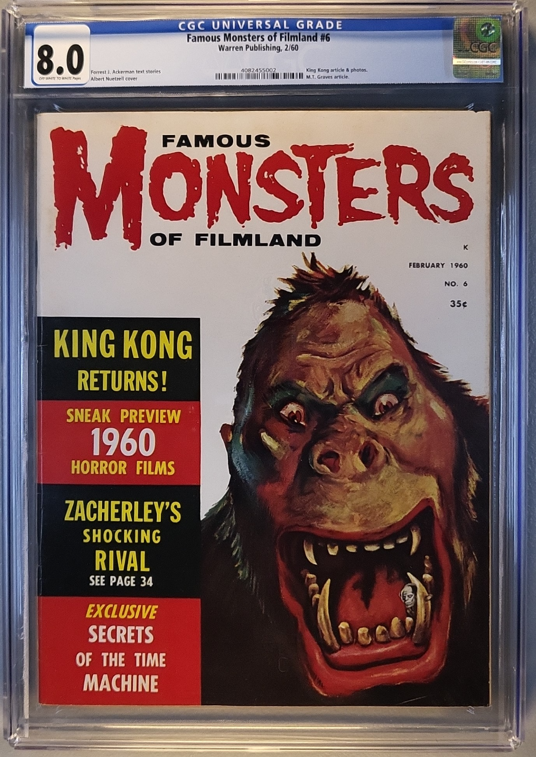 Ackerman Famous Monster of Filmland 洋書 Famous Monsters of Filmland 001 by Forrest J. Ackerman | Goodreads