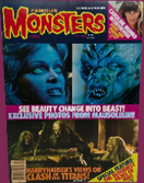 Famous Monsters of Filmland issue #182 April 1982 cover featuring Bobbie Bresee from Mausoleum and witches from Clash of the Titans