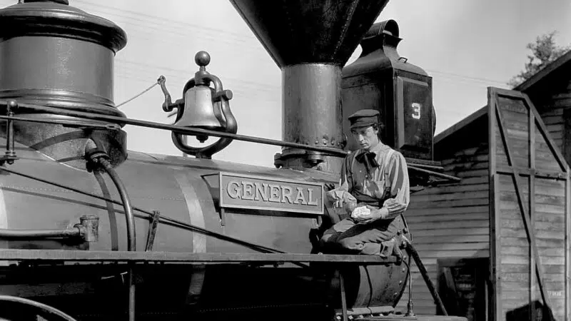 Buster Keaton in The General (full feature) with live music.