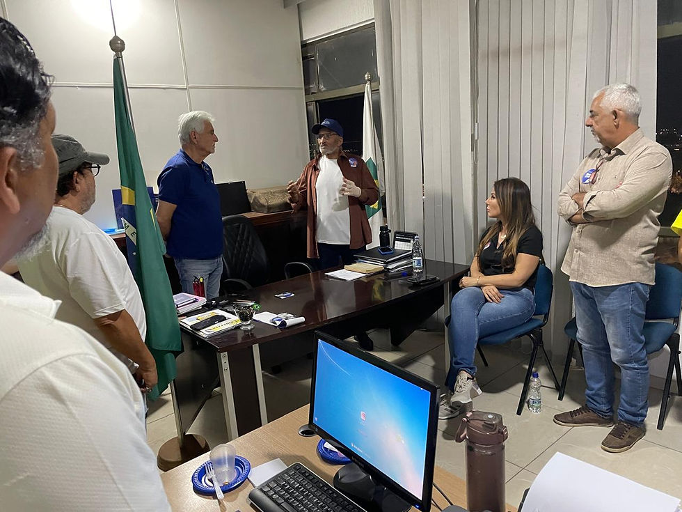 O Presidente do SATEDDF Gimba Júnior expôs com muita propriedade as demandas do sindicato e da classe profissional .