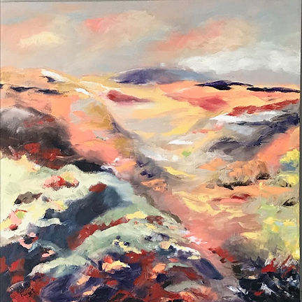 «Crescendo», huile, 24 x 24 po