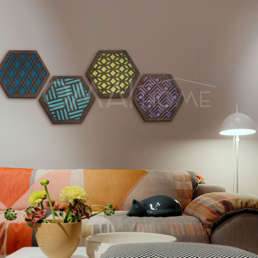 WOL - HEXÁGONOS DE COLOR